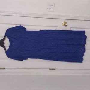 Blue dress 1X